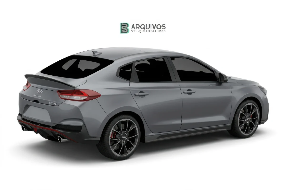 Modelo 3D STL - Hyundai i30 Fastback N 2019 — foto 6